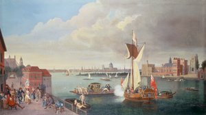 The Thames at Horseferry by Unbekannt