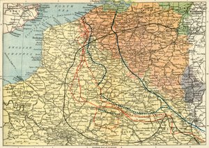 The Theatre of War on the Western Front, c. 1920