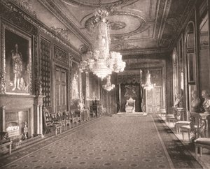 The Throne Room, Windsor Castle, Berkshire, 1894 by Unbekannt