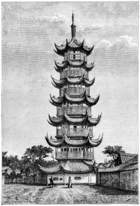 The Tower of Long-Hua, Shanghai, China
