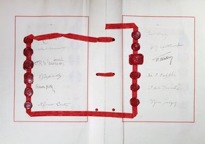 The Treaty of Trianon by Unbekannt