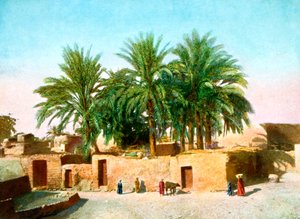 The Village of Karnak, Egypt by Unbekannt