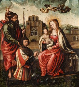 The Virgin of Cristóbal Colón by Unbekannt