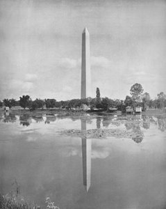 The Washington Monument by Unbekannt