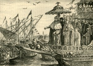 The Wedding of the Adriatic, c991-1009 by Unbekannt