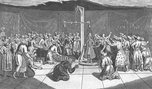 The Weighing of the Great Mogul, 1782 by Unbekannt