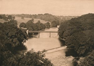 The Weir Below Barnard Castle