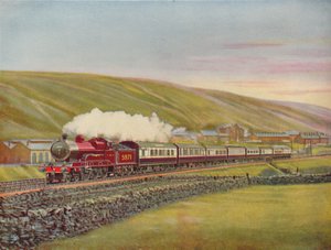 The West Coast Scotsman At Full Speed Near Tebay, L.M.S.R. by Unbekannt