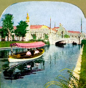 The West Lagoon from the World Fair, St Louis, Missouri by Unbekannt
