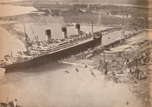 The White Star Liner Majestic Entering the World