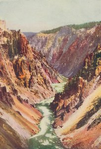 The Yellowstone River by Unbekannt