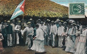 The Zapateo Typical Cuban Dance by Unbekannt
