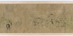 The Captivity of Cai Wenji, Ming Dynasty, 14th-15th Century by Unbekannt