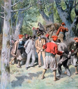 The Capture of Two French Travelers by Brigands in Sardinia