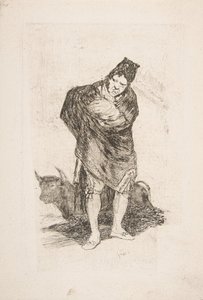 The cloaked man