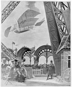 The Conquest of the Air at the Ambigu-Comique, 1900 by Unbekannt