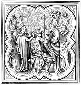 The Coronation of Charlemagne by Unbekannt