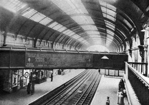 The Course of the Westbourne Aqueduct over Sloane Square Station, London
