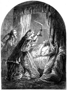The Death of Frederick, Prince of Wales by Unbekannt