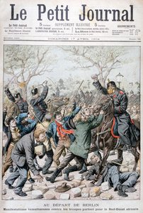 The Departure from Berlin, 1904 by Unbekannt