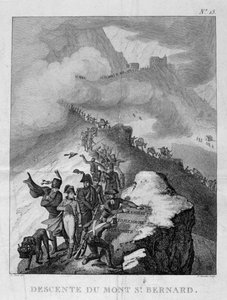 The Descent of Mount St Bernard, 1800