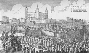The Execution of the Earl of Strafford on Tower Hill, London, 12 May 1641, 1903 by Unbekannt