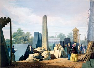 The Exterior, Great Exhibition, Hyde Park, London, 1851 by Unbekannt