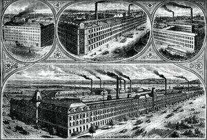 The Factories of the Singer Manufacturing Company by Unbekannt
