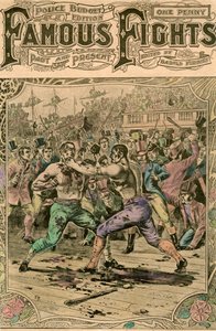 The First Fight Between Tom Spring and Jack Langan by Unbekannt
