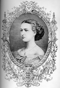The Future Queen Alexandra at the Time of Her Marriage by Unbekannt