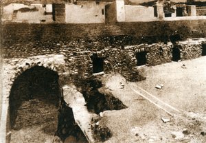 The great terrace on the criptoportico, Pompeii, Italy, c1900s by Unbekannt
