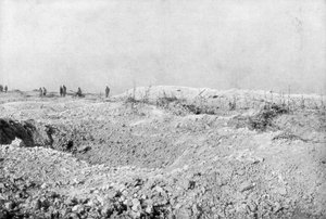 The Landscape of Mort-Homme, Verdun, France, First World War, 1917 by Unbekannt