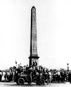 The Liberation of Paris, August 1944 by Unbekannt