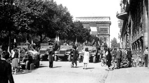 The Liberation of Paris, August 1944 by Unbekannt