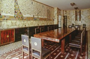 The Main Dining Room of the Stoclet Palace by Unbekannt