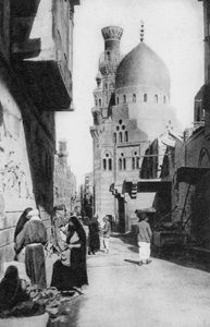The Native Quarter, Cairo, Egypt by Unbekannt