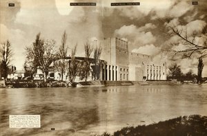 The New Shakespeare Memorial Theatre, Stratford-upon-Avon, Warwickshire, 1932