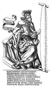 The Prophet Isaiah with the Instrument of His Martyrdom by Unbekannt