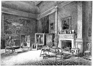 The studio of John Everett Millais by Unbekannt