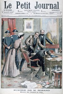 The Suicide of Signor Rosano, Italian Minister of Finance, Naples, 1903 by Unbekannt