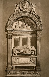 The Tomb of Leonardo Bruni, Basilica of Santa Croce, Florence by Unbekannt