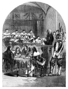 The Trial of Lord William Russell, English Politician by Unbekannt