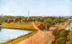 The view from Chowringhee, Calcutta, India, early 20th century by Unbekannt