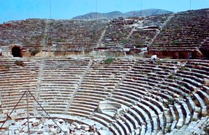 Theatre, Hierapolis, Pamukkale, Turkey