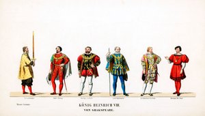 Theatre costume designs for Shakespeare