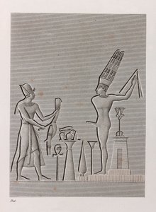 Thebes, Karnak close up by Unbekannt