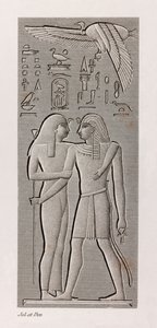 Thebes, Karnak close up by Unbekannt