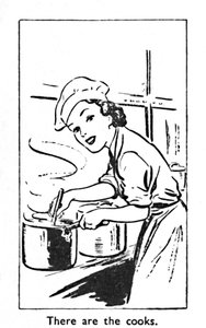 There are the cooks by Unbekannt