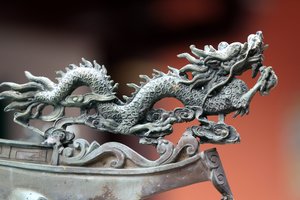 Dragon at Thian Hock Keng Temple