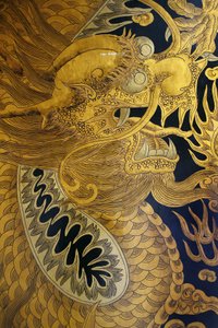 Thian Hock Keng Temple Door, Singapore by Unbekannt